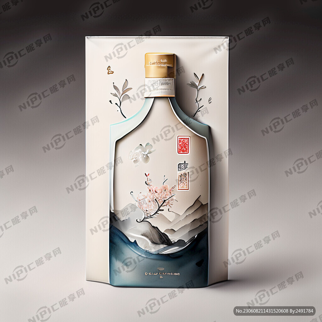 白酒包装 中式