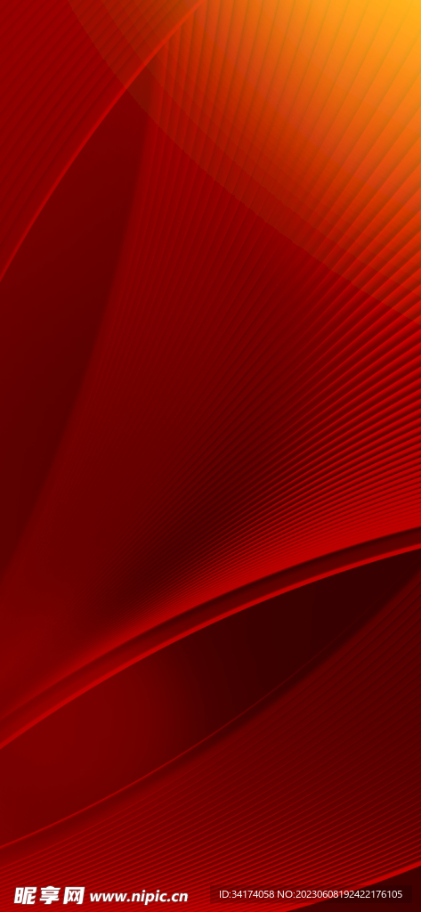 红色背景