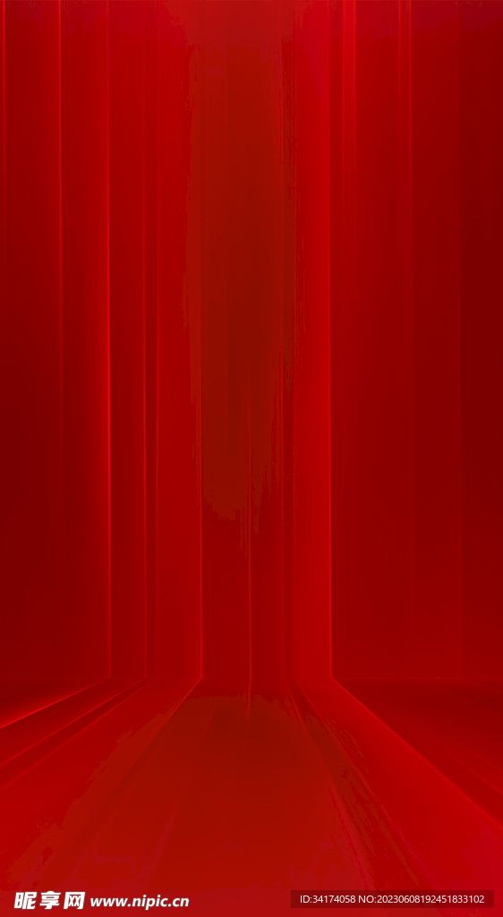 红色背景