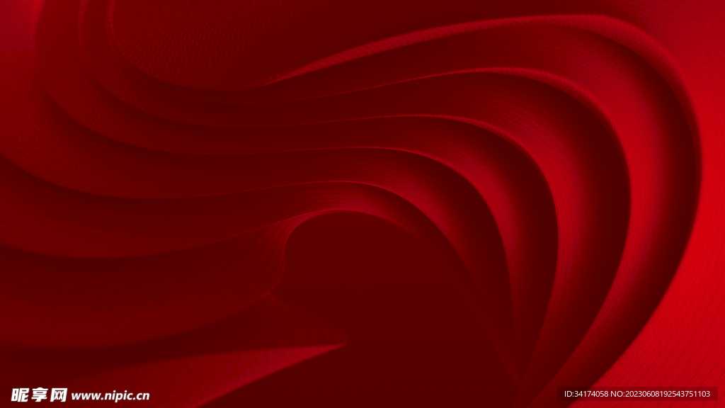红色背景