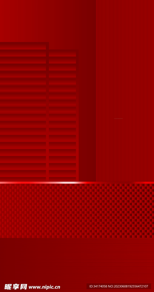 红色背景