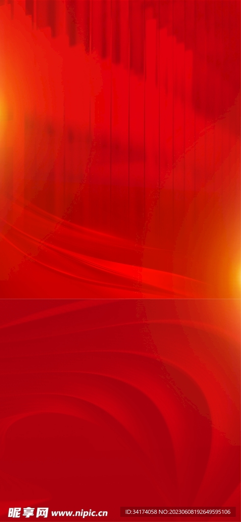 红色背景
