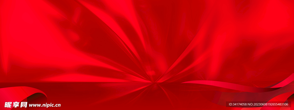 红色背景