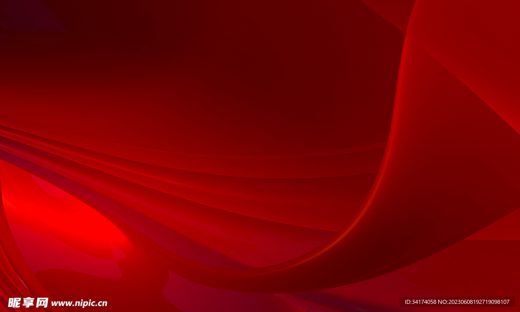 红色背景