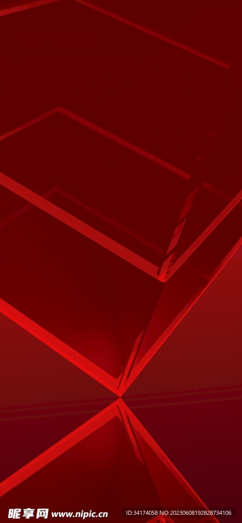 红色背景