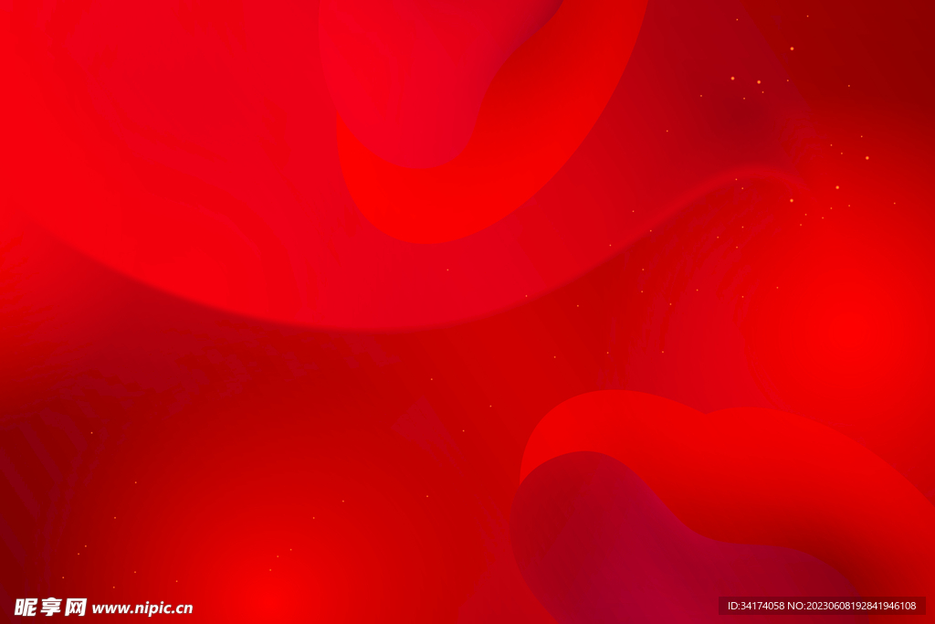 红色背景