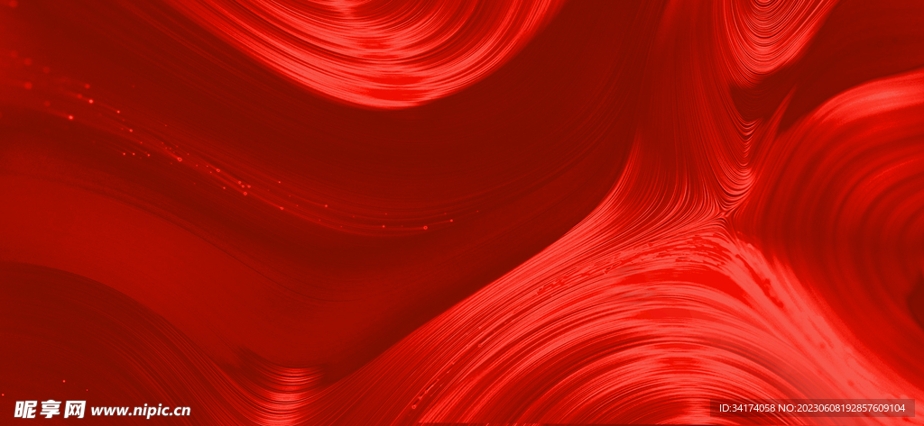 红色背景