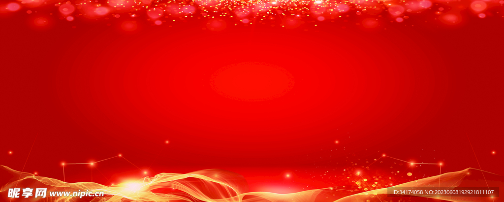 红色背景