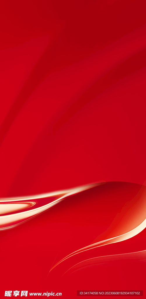 红色背景