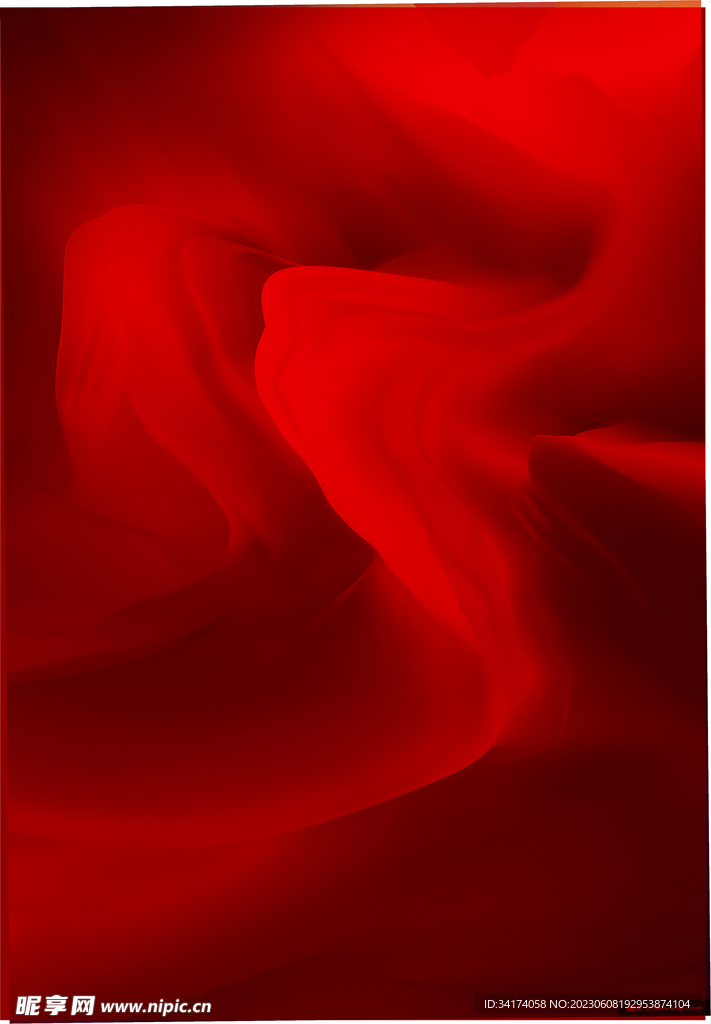 红色背景
