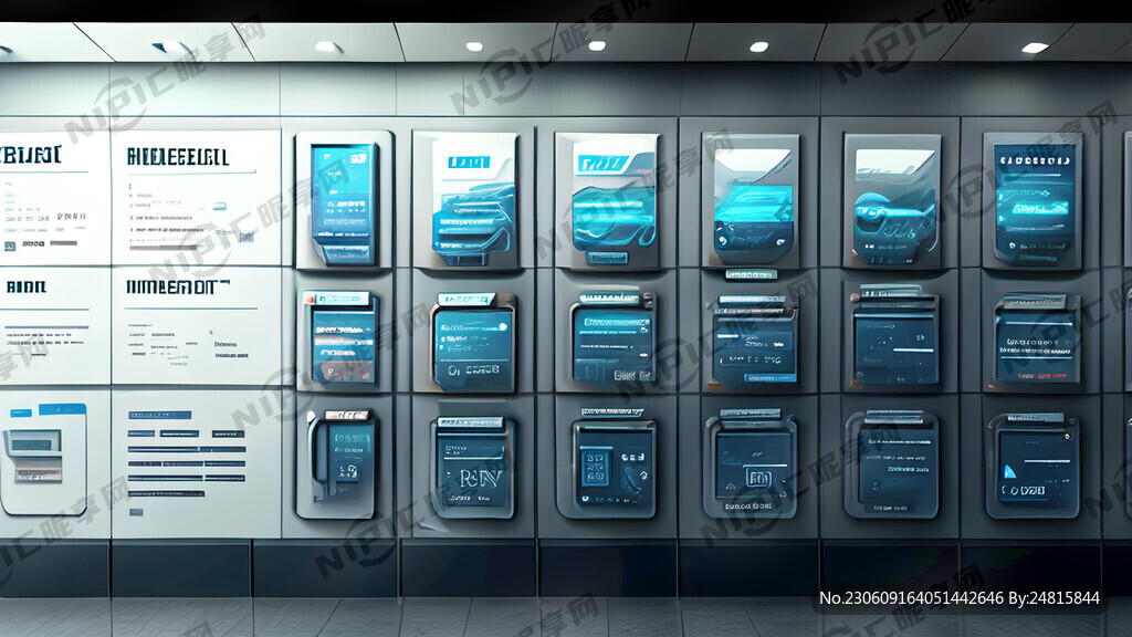 科技创新收费站文化墙版面