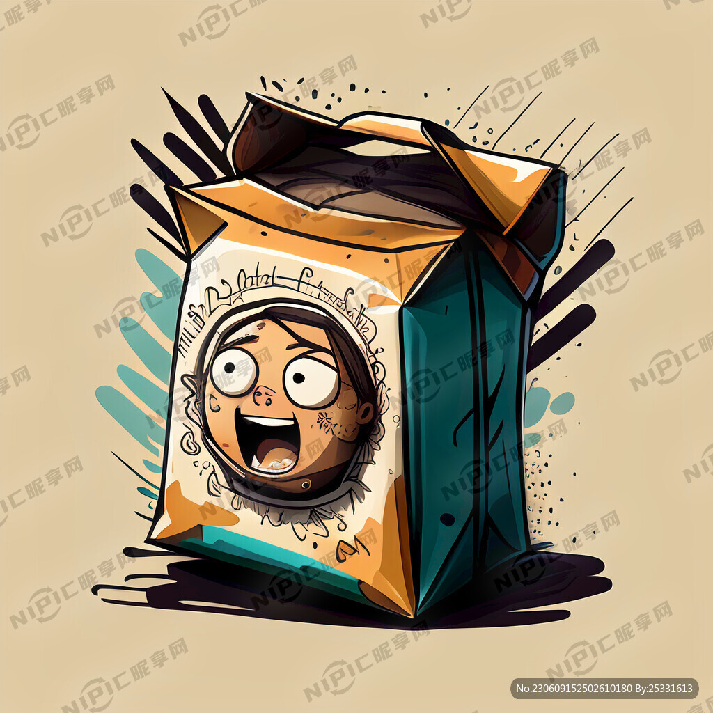 涂鸦风包装 手绘 卡通