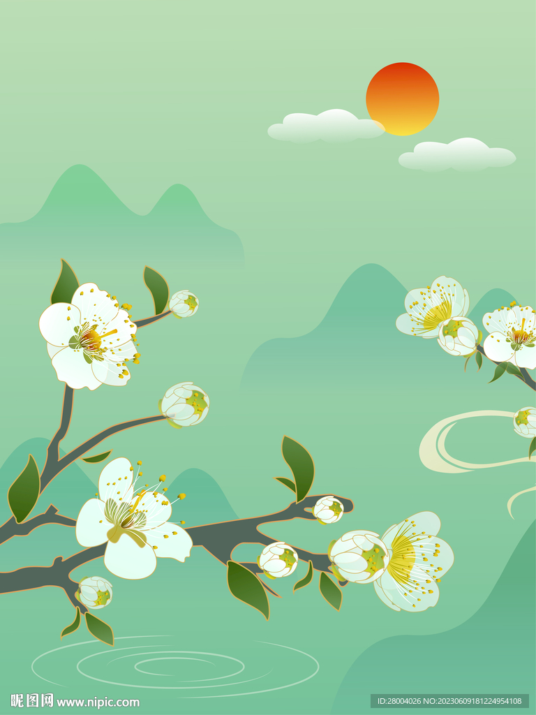 中国风矢量背景