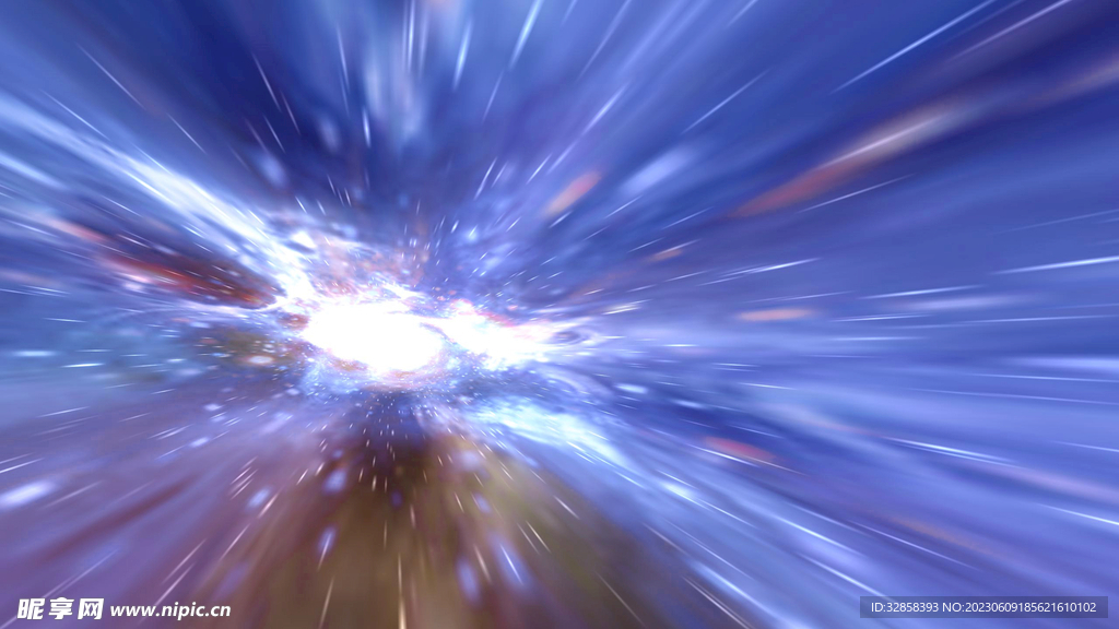 3d炫彩粒子大爆炸背景