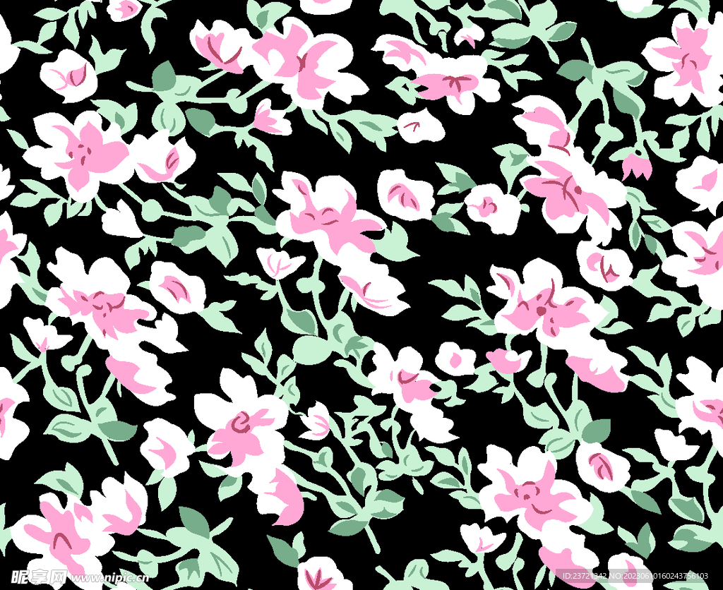 大牌 碎花 花朵