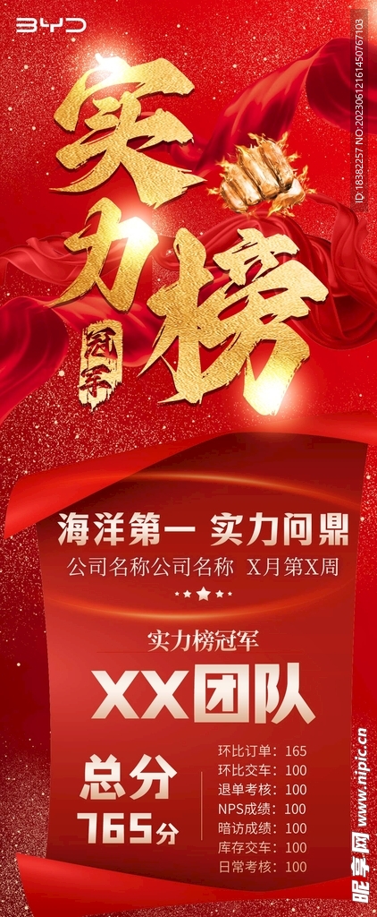 实力榜 冠军榜 销量榜