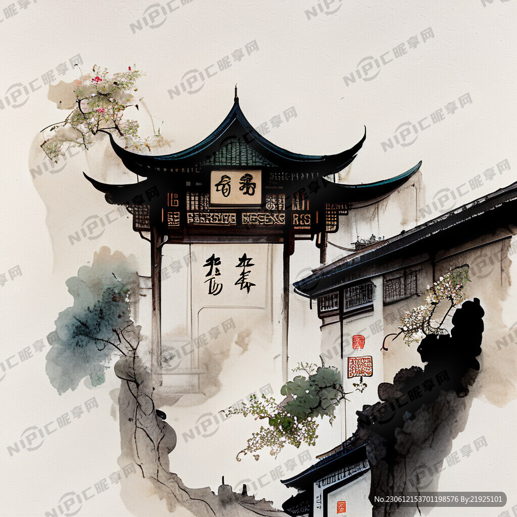 东来顺饭庄 中式 古典 招牌