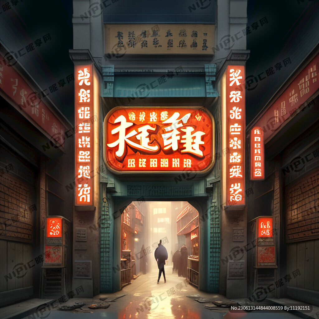 巷子大虾重庆火锅门头