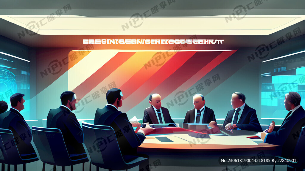 科技背景科技峰会