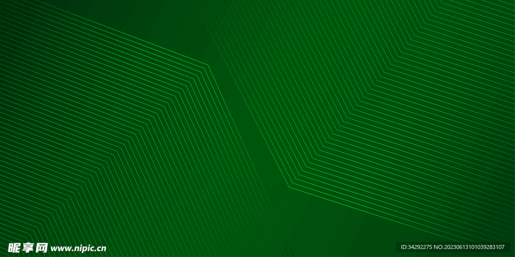 绿色线条背景