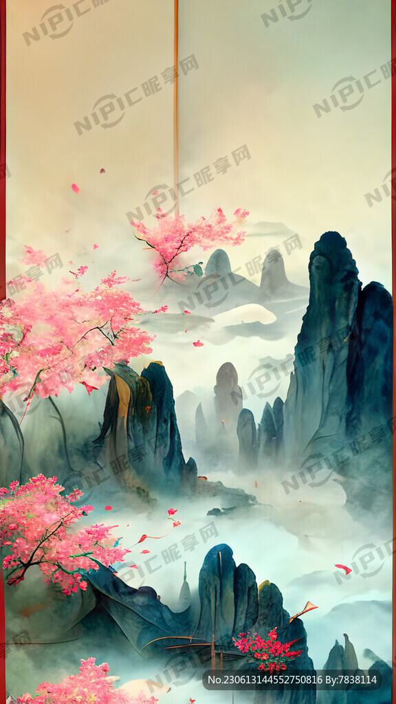 游戏梦幻唯美新中式风景 超高清