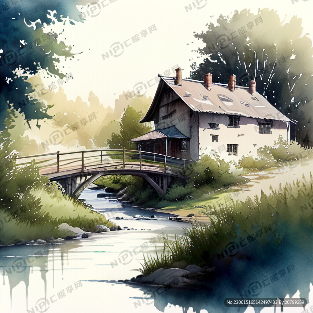 夏天小桥流水人家