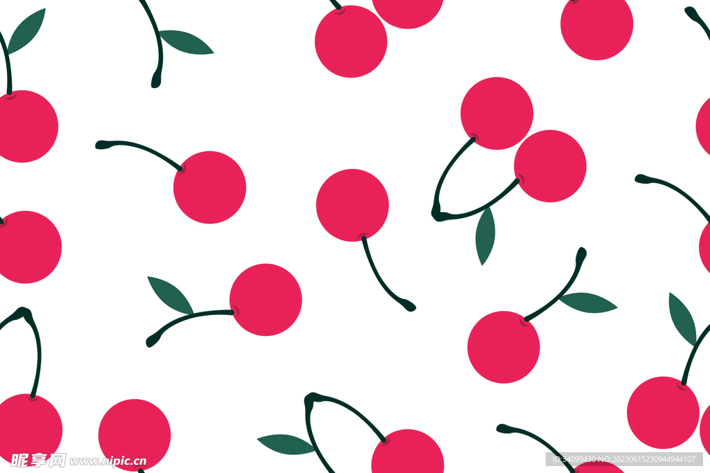 樱桃图案