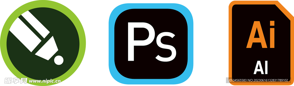 CDR AI PS 图标