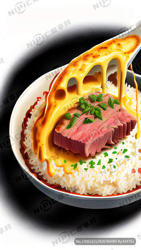 芝士焗饭海报 牛肉芝士焗饭