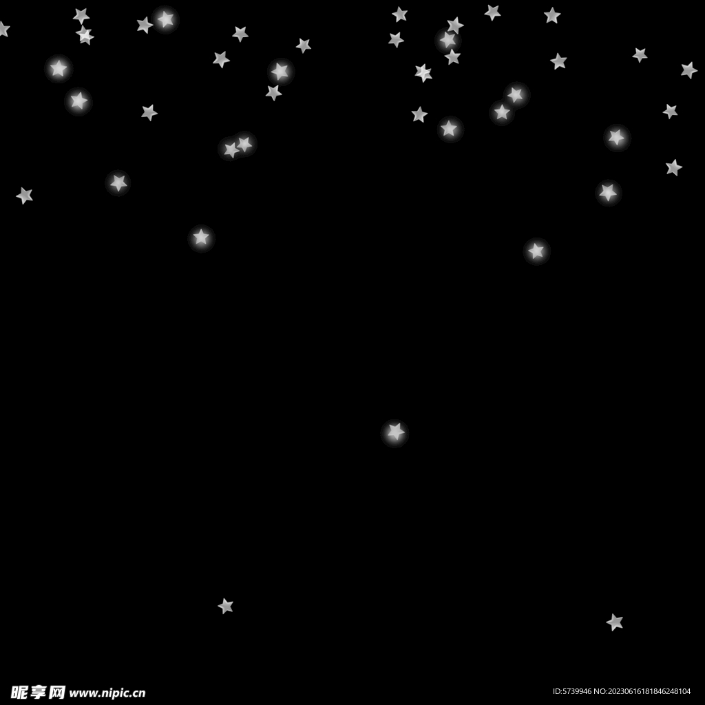星星光点光晕素材