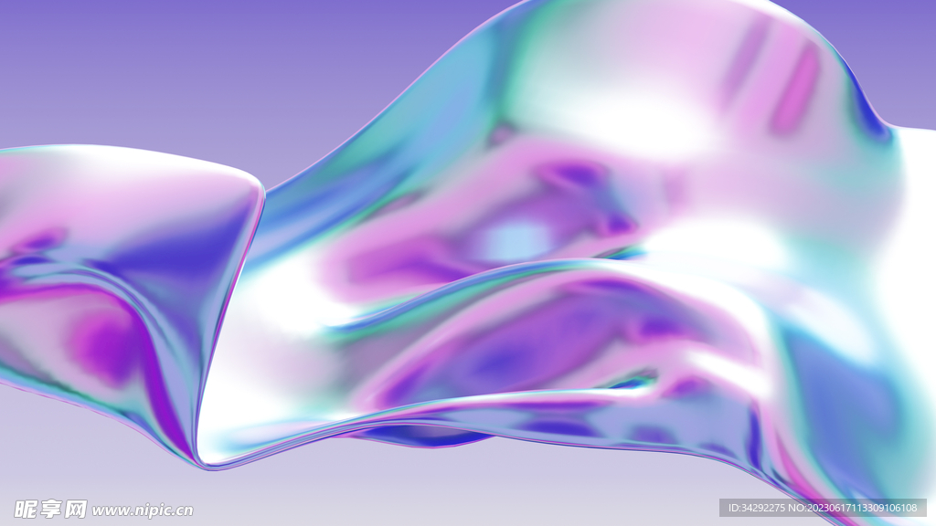 液态镭射抽象背景