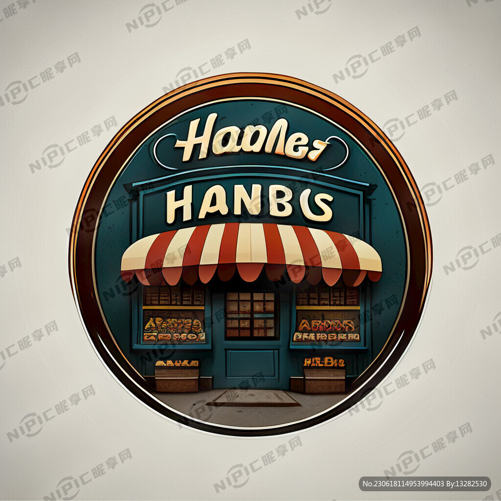 哈尼便利店标志