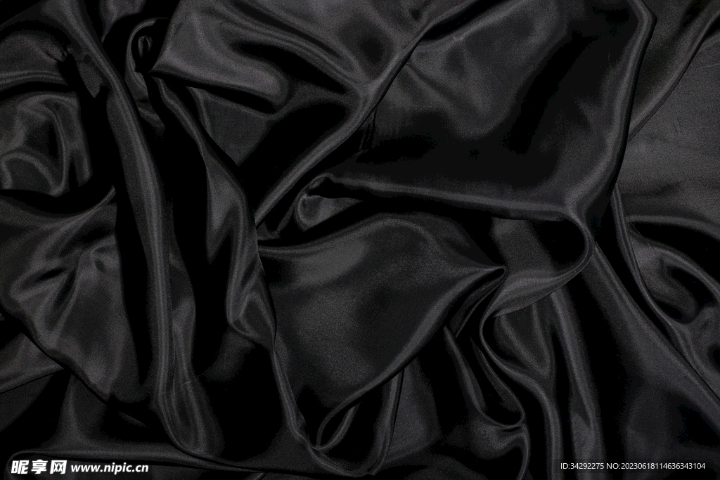 黑色绸缎背景