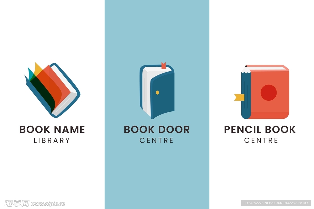 书本logo