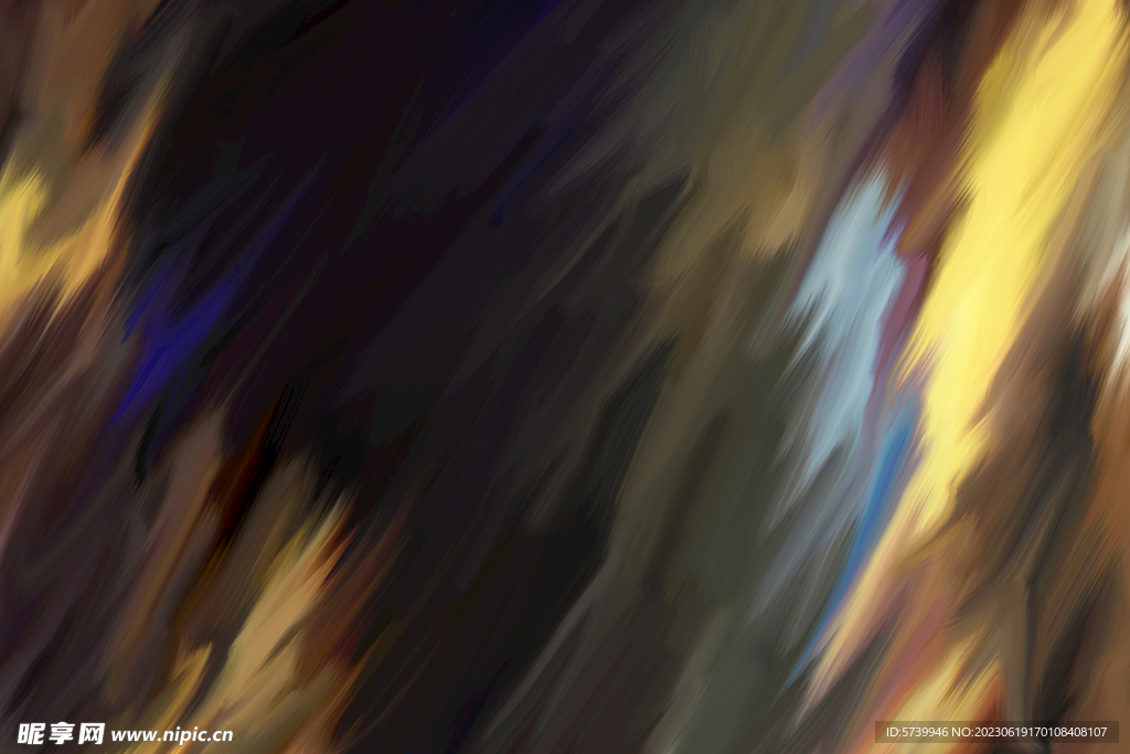 抽象扎染水彩数码印花油画装饰