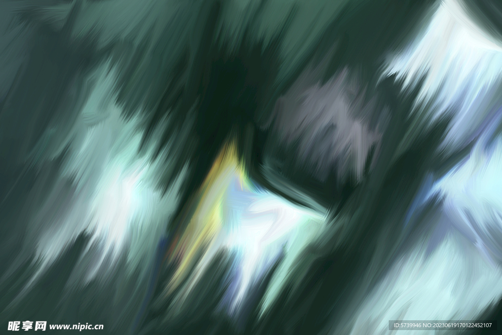 彩色抽象扎染服装印染数码印花