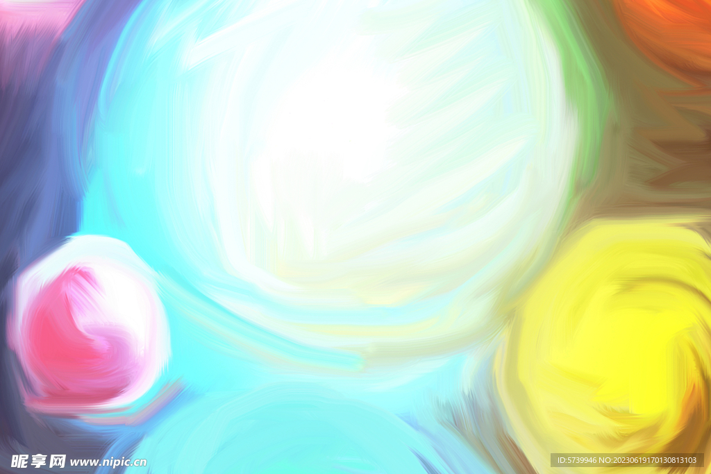 彩色抽象扎染服装印染数码印花