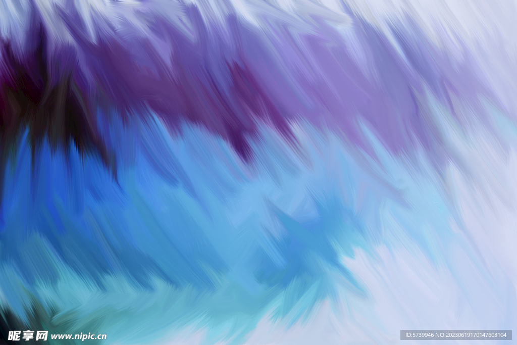  潮流扎染彩色油画数码印花纹理