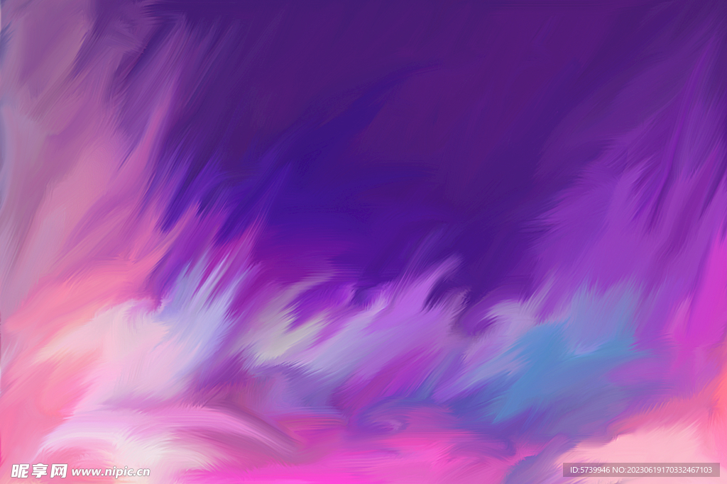 炫彩水彩数码印花油画背景纹理 