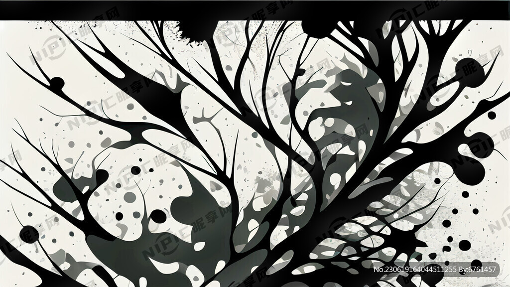 单色矢量防伪花纹