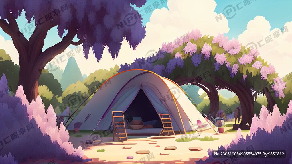 门票 紫藤园欢乐之夏主题 露营