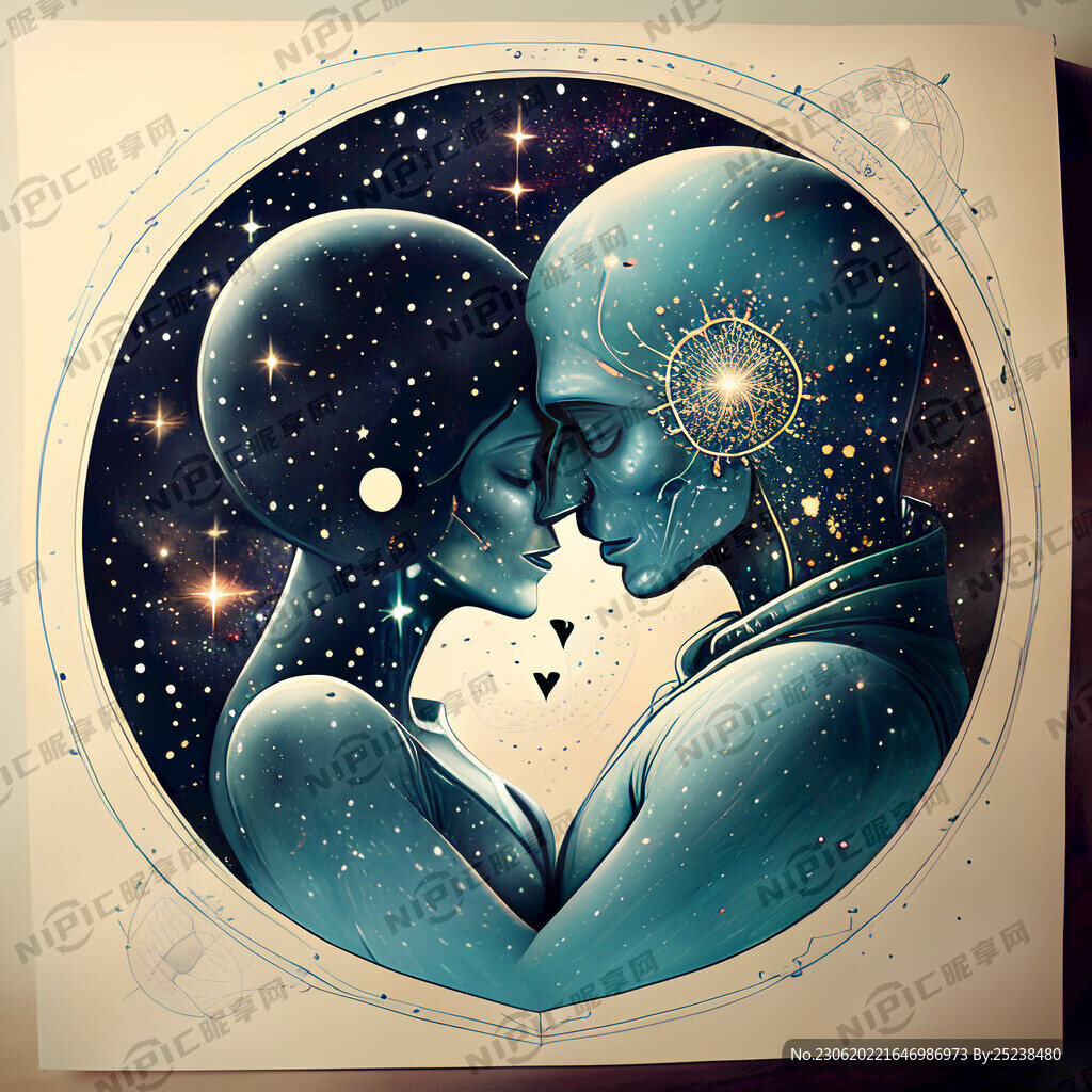 帮我设计浪漫宇宙的图