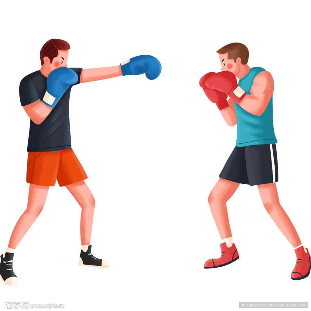 卡通拳击