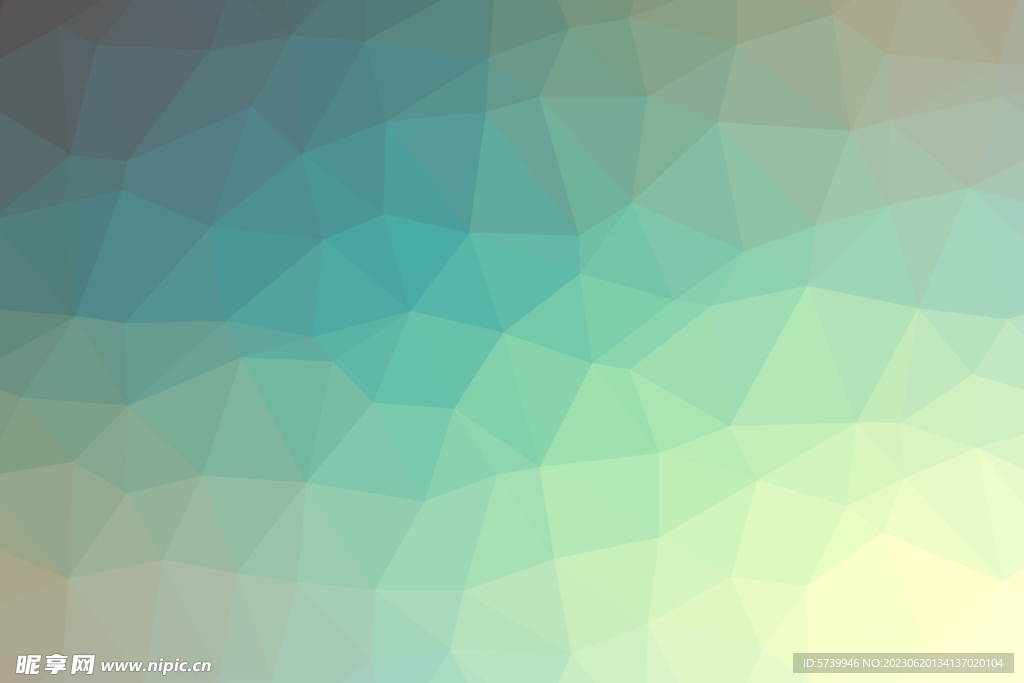 五彩不规则几何图形背景