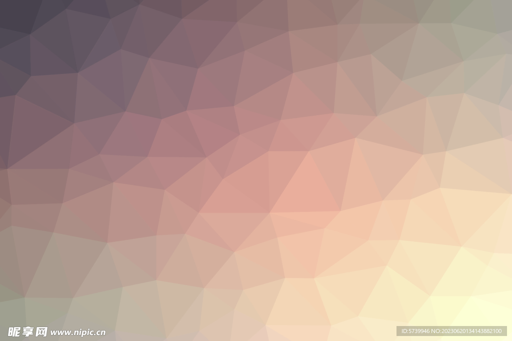 五彩不规则几何图形背景