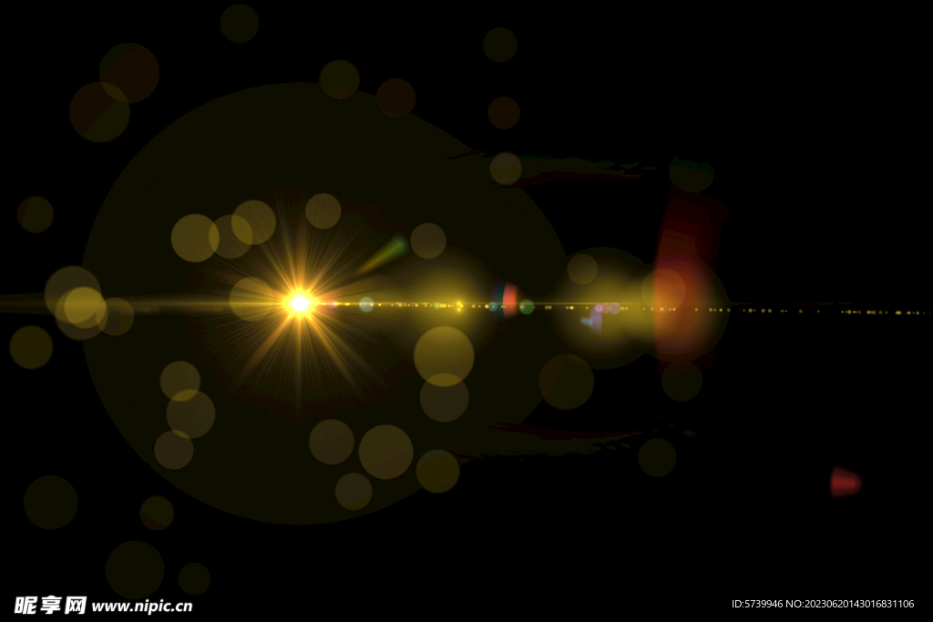 镜头光晕光效灯光滤镜效果图片