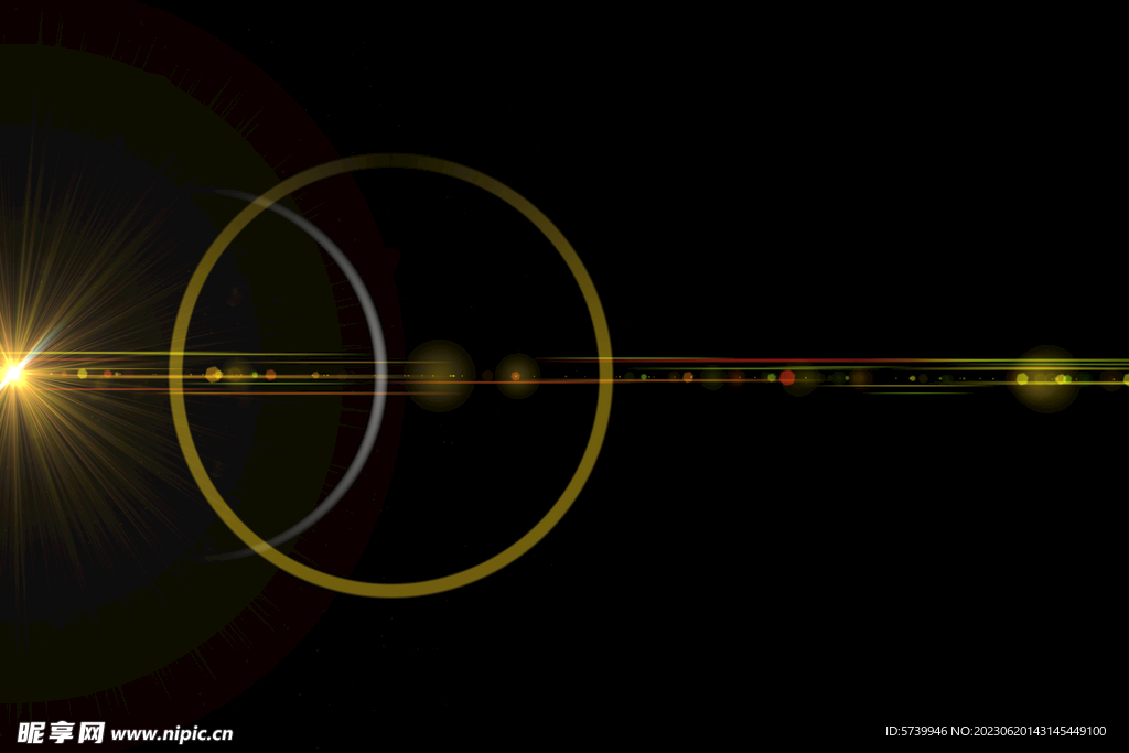 镜头光晕光效灯光滤镜效果图片
