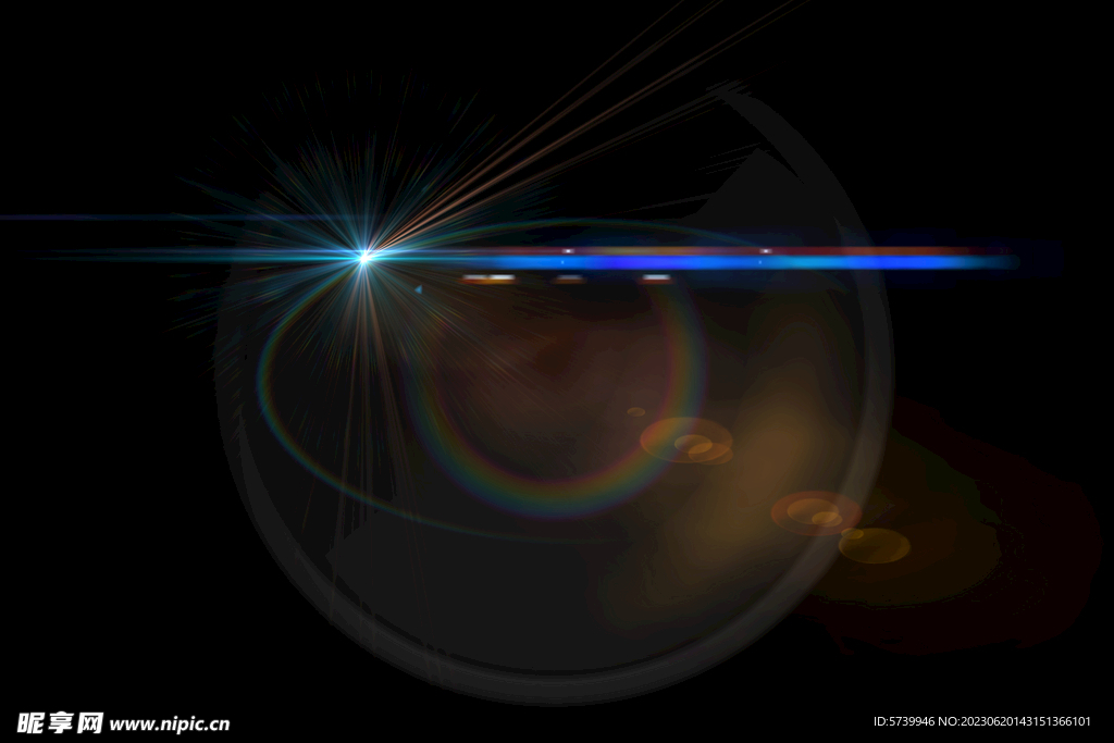 镜头光晕光效灯光滤镜效果图片