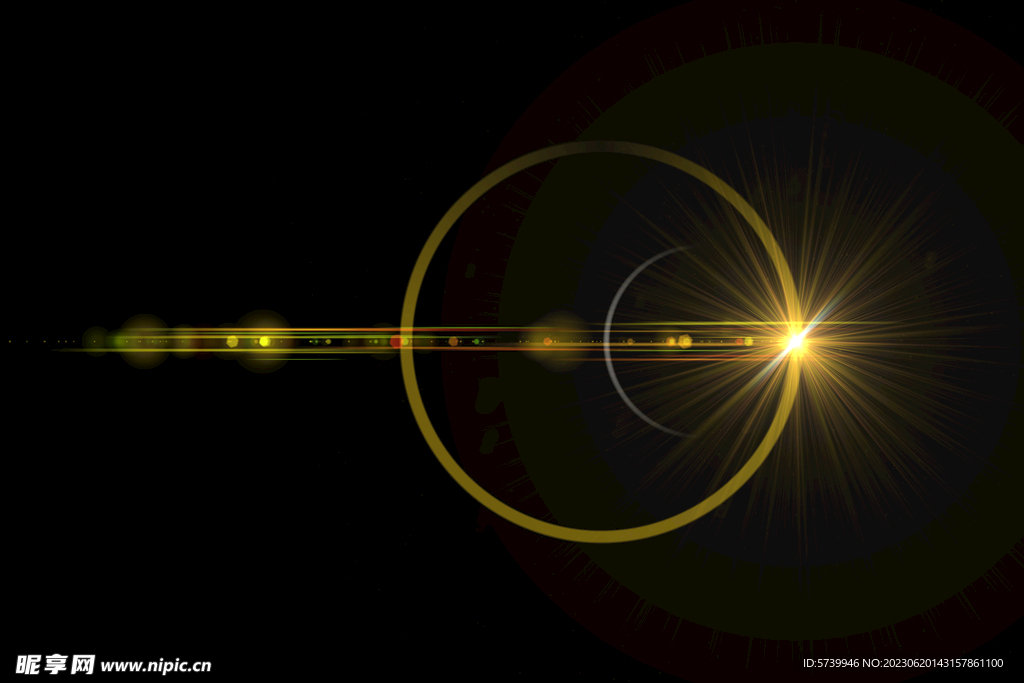 镜头光晕光效灯光滤镜效果图片