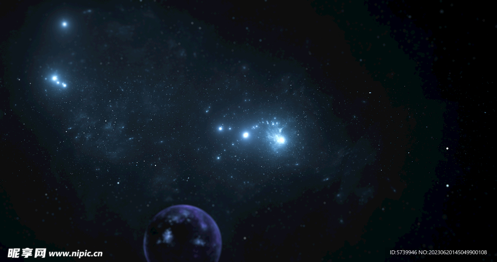梦幻宇宙星空图片素材